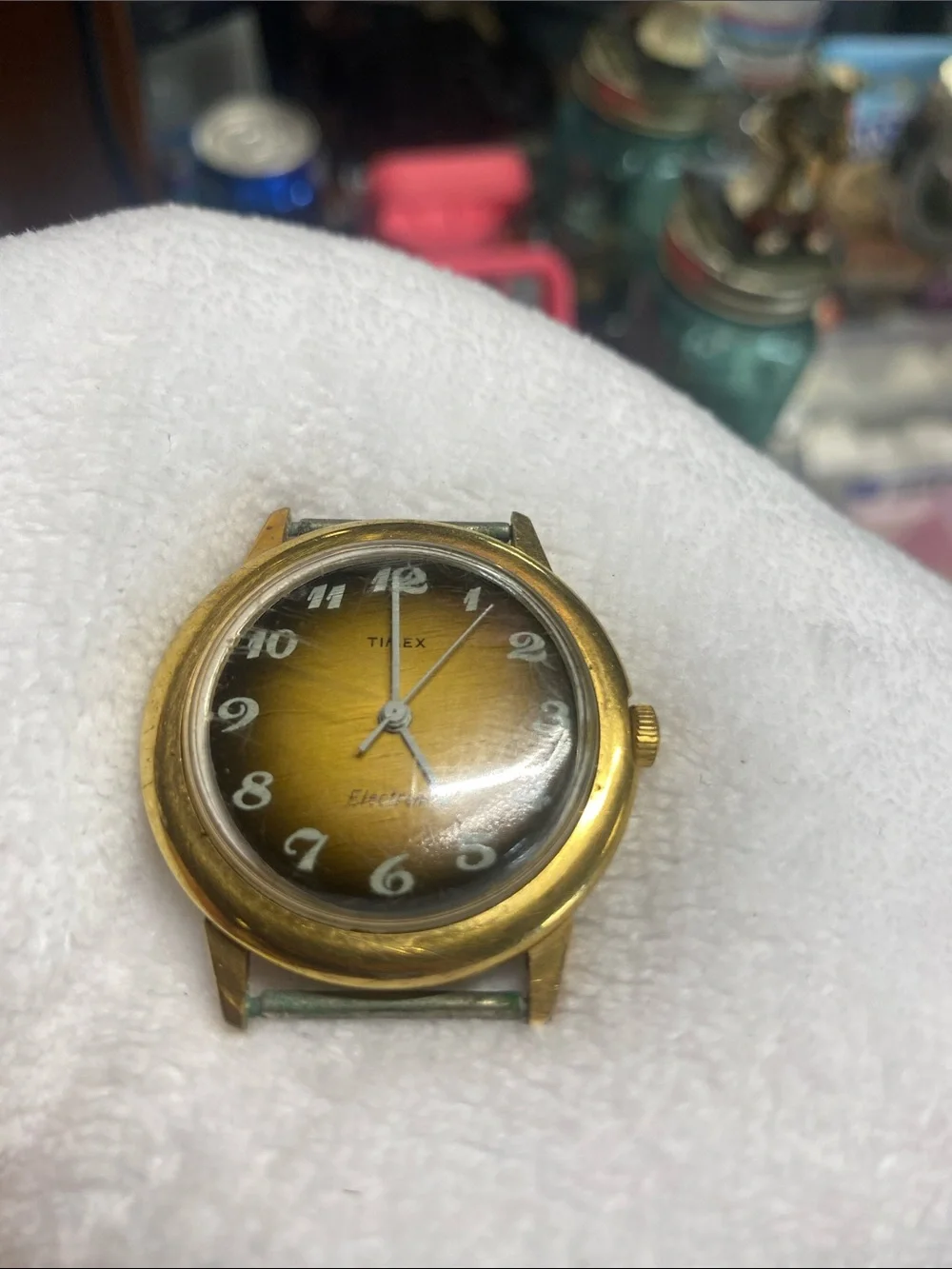 Timex wristwatch gold